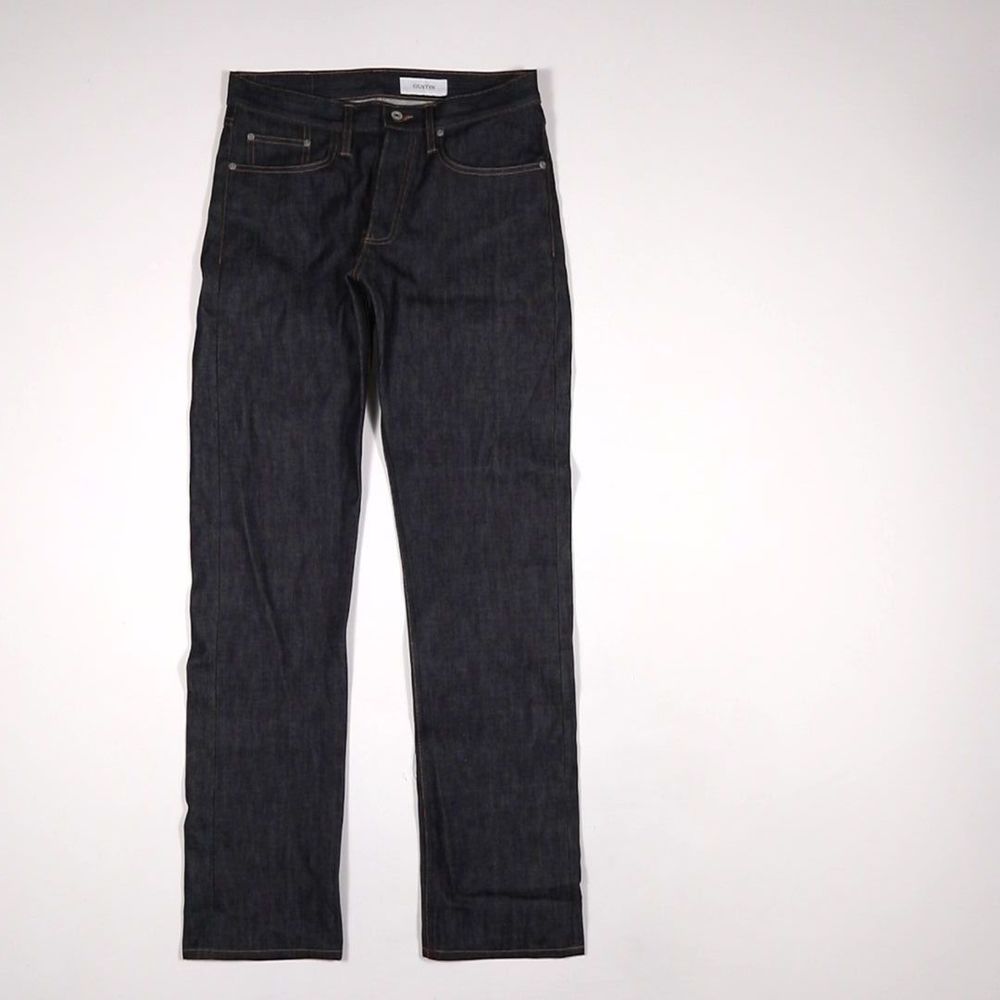 Men's Gustin raw denim jeans. 32x36
